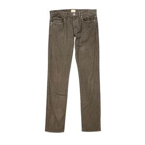J Crew Pants Mens 32 Zinc Cotton Corduroy 484 Slim Fit 5 Pocket Stretch
